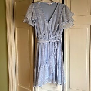 Lauren Conrad's blue flowered dress great condition